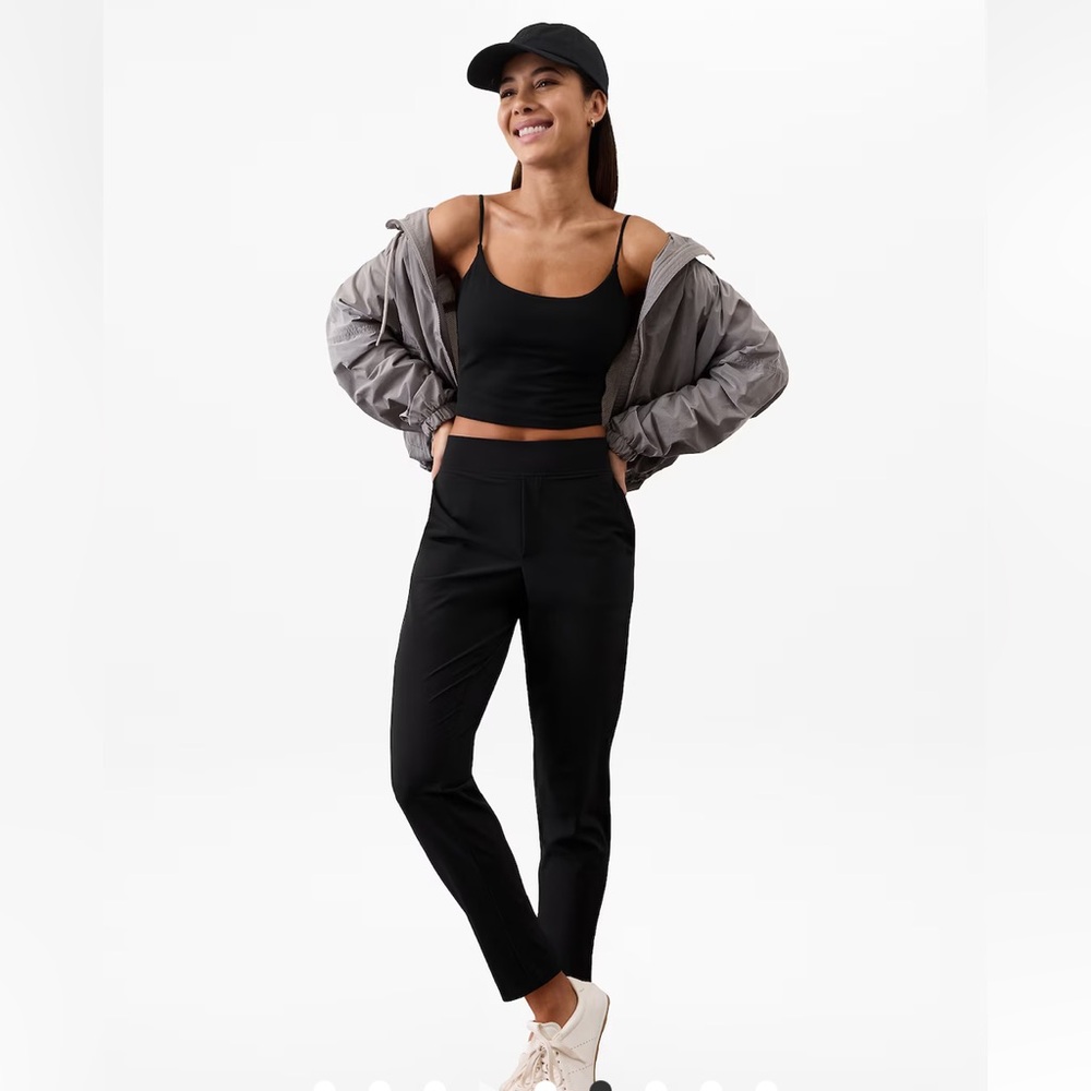 Athleta Brooklyn mid rise ankle pant, 2P